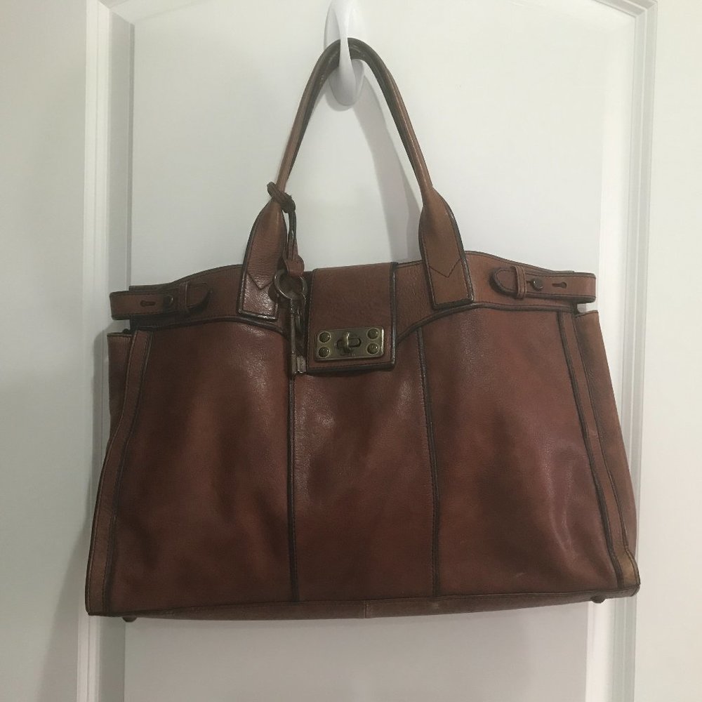 Fossil Vintage Reissue Weekender Tote Bag